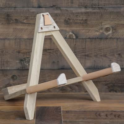 Acoustic Guitar Stand Wood Guitar Stand Boutique Guitar Stand, Home Studio Oak image 2