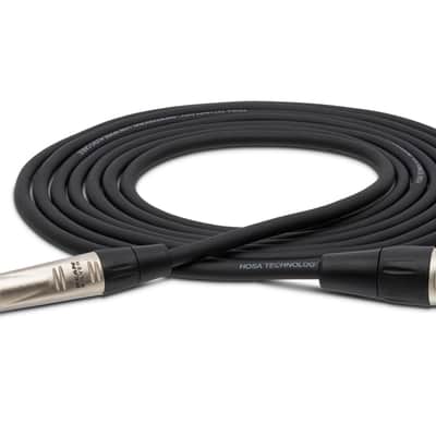 Hosa HXS-010 XLR3F to 1/4" TRS Pro Balanced Interconnect - Black image 1