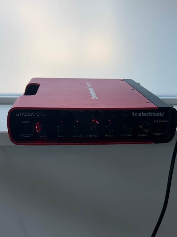 TC Electronic TC Electronic Staccato ’51 Bass Amp Head – 450W – Rocco Prestia Signature Model 2009 image 1