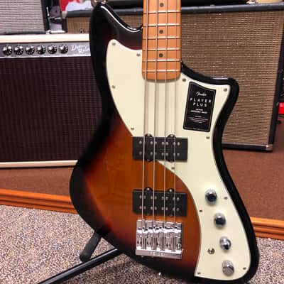 Fender Player Plus Active Meteora Bass 2022 - Present - 3-Color Sunburst image 3