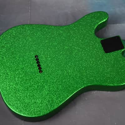 Video! Telecaster HH Metallic Green Sparkle Flake 4-Way Coil Split image 16