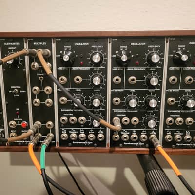 Synthesizers.com 22 space modular 2010s - Walnut cabinet image 4