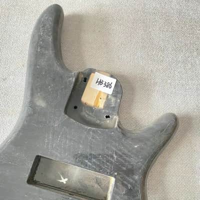 Black Basswood Bass Guitar DIY Project Body image 6