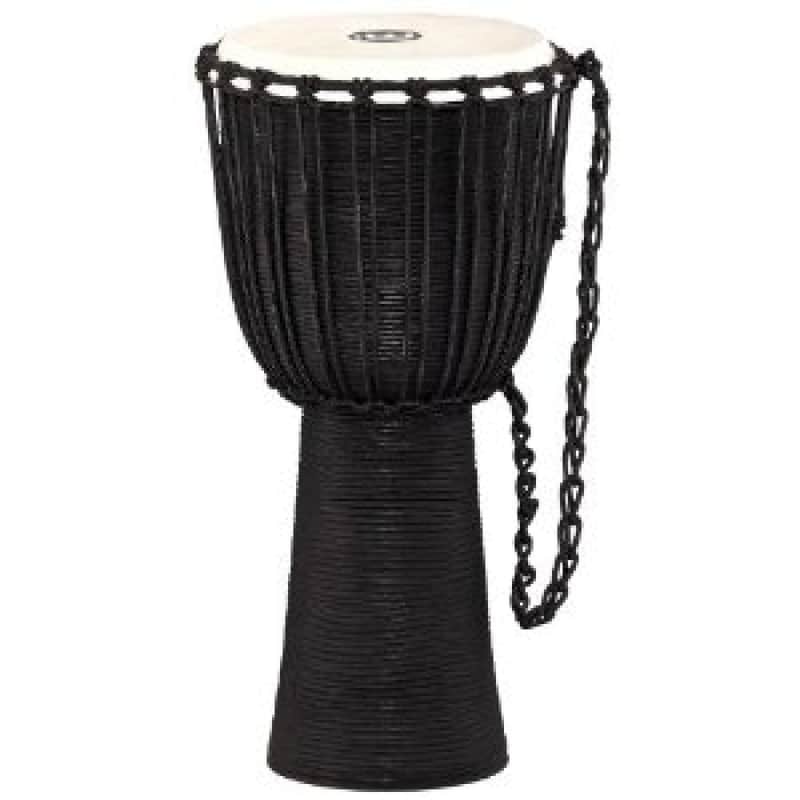 Meinl HDJ3-L Headliner Black River Series Rope Tuned 12" Djembe image 1