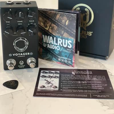 Walrus Audio Voyager MKII Preamp / Overdrive 2024 - Black image 1