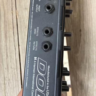READ DOD TR3M metal electric guitar multi effect pedal work station  - Black  vintage electric guitar image 10