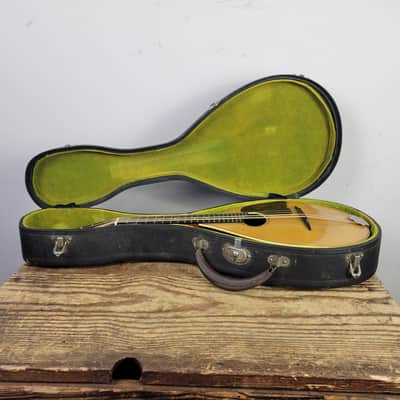 1919 Vega A-Style Mandolin - Natural With OHSC image 18