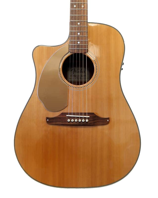 Fender Sonoran SCE LH - Acoustic Electric Guitar - Natural - Excellent w/ Hard Case image 1