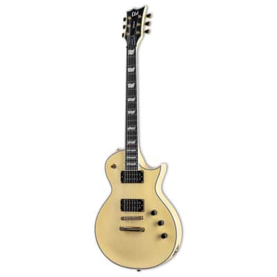 ESP LTD EC-1000T CTM Electric Guitar – Vintage Gold image 4