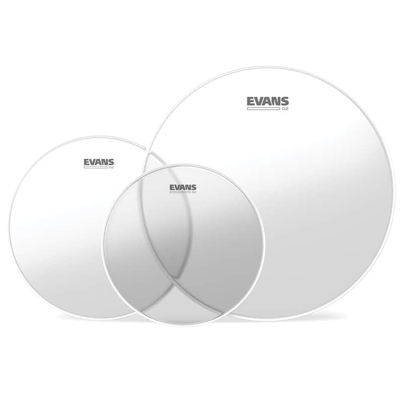 Evans G2 Clear Drumhead Pack 10/12/14 image 1