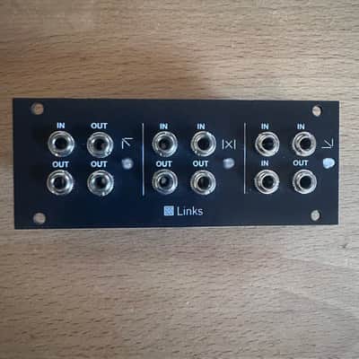 Links 1u Redesign Black Panel pro build ( Intellijel 1u format) Mutable Instruments clone image 3