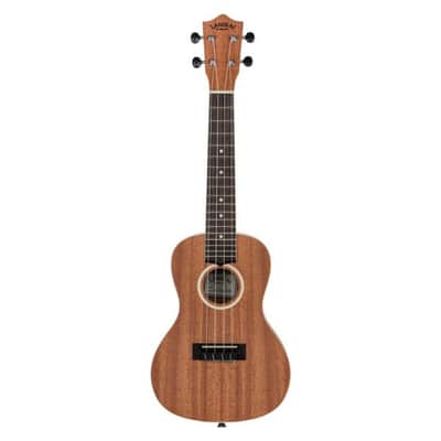 Lanikai Okoume Concert with binding and gig bag image 1