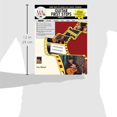Guitar First Steps: Melody, Guitar Method or Supplement Book and DVD Set ,ALF-1109 image 3
