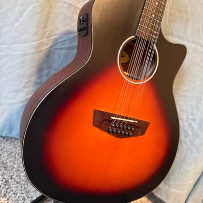 D'Angelico Premier Fulton LS 12-String 2021 - Satin vintage sunburst image 3