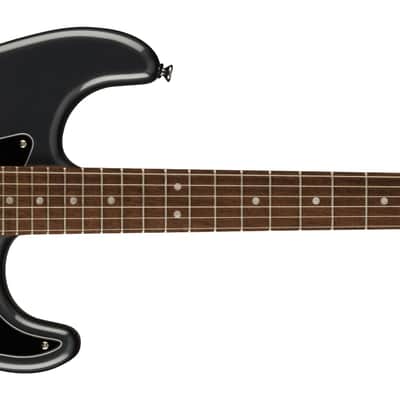 SQUIER - Affinity Series Stratocaster HSS Pack  Laurel Fingerboard  Charcoal Frost Metallic  Gig Bag  15G - 230V EU - 0372821669 image 4