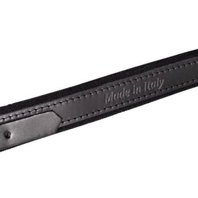 Hohner 42 In. x 3 In. Black Leather Accordion Straps (ACC10-BLK) image 2