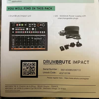 Arturia DrumBrute Impact 2018 - 2021 - Black image 4