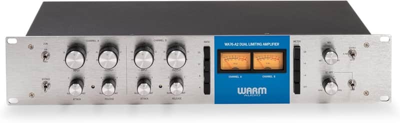 Warm Audio WA76-A2 Dual-Channel Vintage-Voiced Discrete FET Compressor image 1
