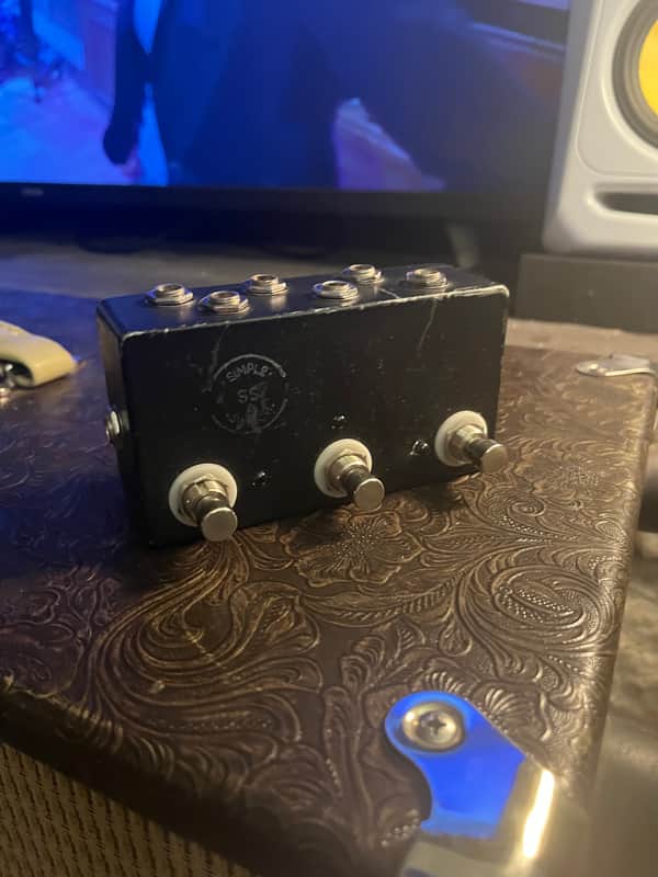 Simple Switch Effects Three loop true bypass looper 2019 - Black image 1