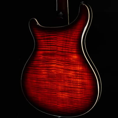 PRS SE Hollowbody II Piezo Orange Tiger Smokeburst (378) image 2