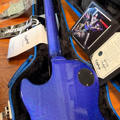 Epiphone Tommy Thayer Signature "Electric Blue" Les Paul Standard 2020 - Electric Blue image 10