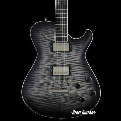 Knaggs Guitars Tier 2 Kenai Eric Steckel T/S Relic in Charcoal Burst image 2