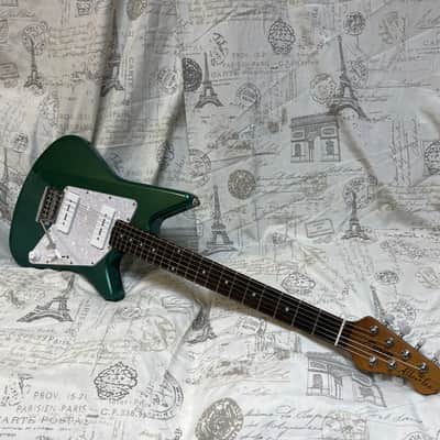 2023 Sterling by Ernie Ball Music Man Model AL40P Albert Lee Signature Sherwood Green image 9