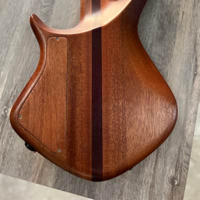 Warrior Signature 5 String Bass 2000s - Natural image 7