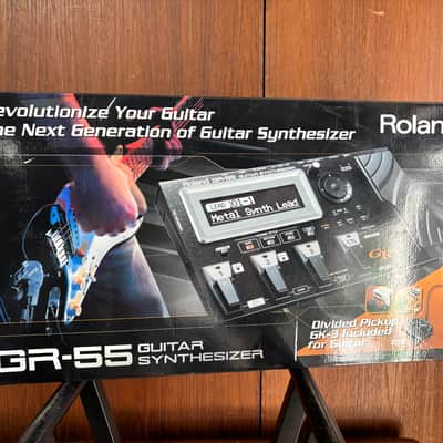Roland GR-55 gr-55gk Guitar Synth w/ box, GK-3 Pickup, GK cable, power supply image 12