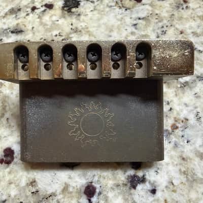 DiMarzio Brass Tremolo Bridge For Stratocaster by Gary Kahler 80s image 9