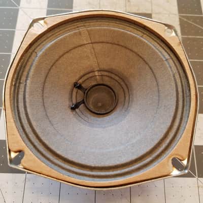 Carbonneau 4.5" AlNiCo 8 Ohm Speaker Driver 76P127-2 full range 1962 - paper cone image 3