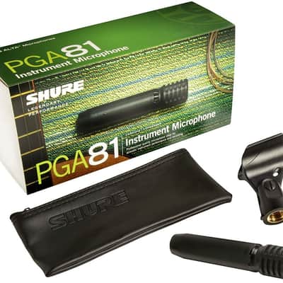 Shure PGA81-LC Cardioid dynamic instrument microphone - less cable image 1