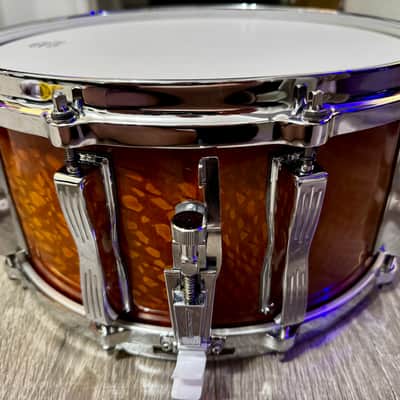 Ludwig 100th Anniversary Legacy Exotic Series (Lacewood Red Burst Finish-RARE) image 5