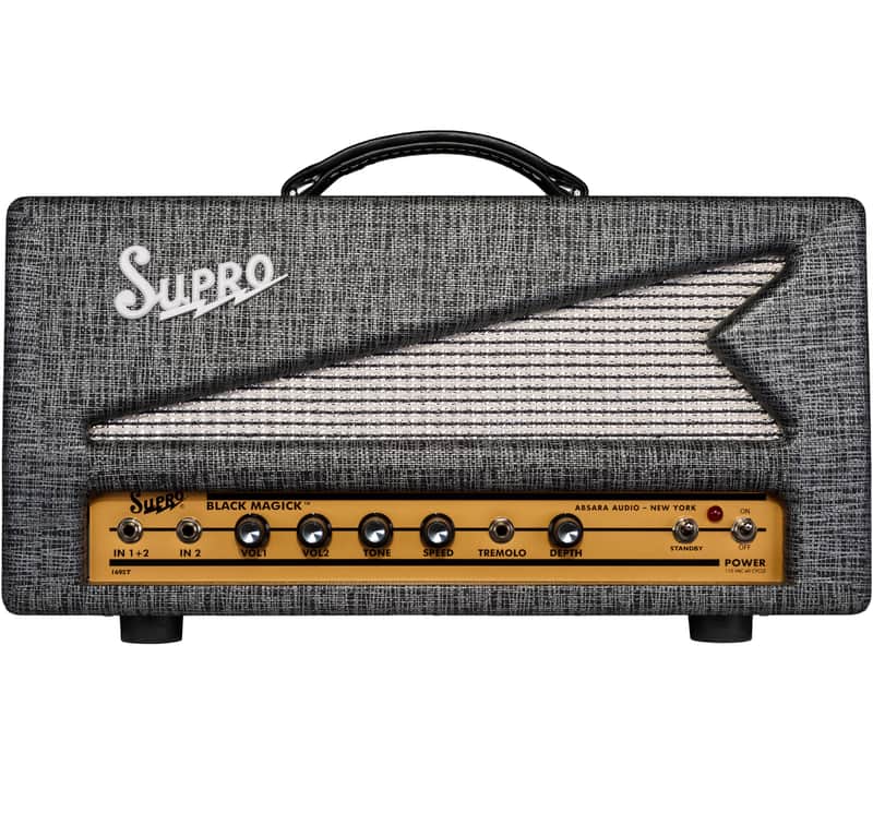 Supro 1695TH Black Magick 25-Watt Guitar Amp Head image 1