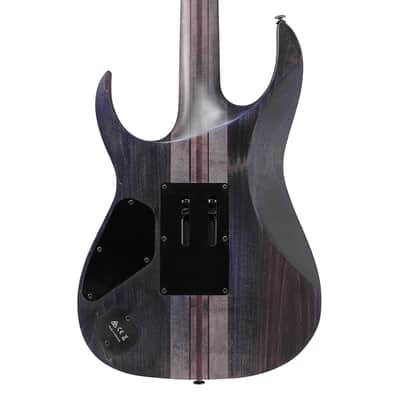 Used Ibanez RGT1270PBDTF RG Premium Electric Guitar - Deep Twilight Flat image 7
