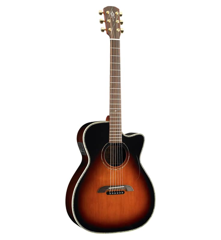 Alvarez Yairi WY1TS-  Joe Bonamassa Model Folk/OM Acoustic Guitar in Tobacco Sunburst Gloss Hardshell Case Included image 1
