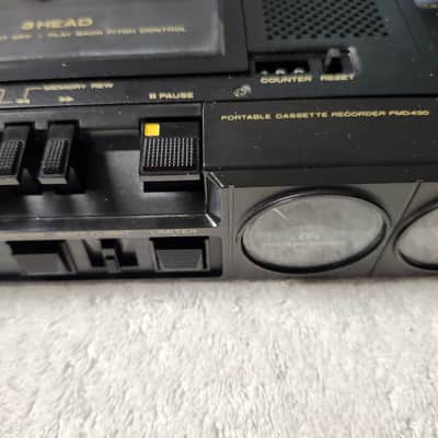 Near Mint Marantz PMD430 CP430 Rebuilt 3-Head Portable Cassette W/Accessories image 10