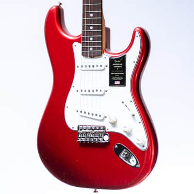Fender American Vintage II '65 Stratocaster in Candy Apple Red image 1