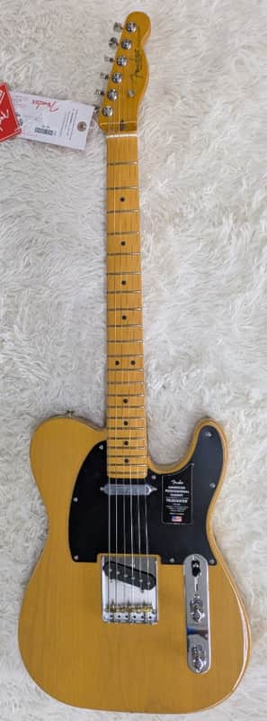 Fender American Professional Classic Telecaster Maple board, Butterscotch Blonde