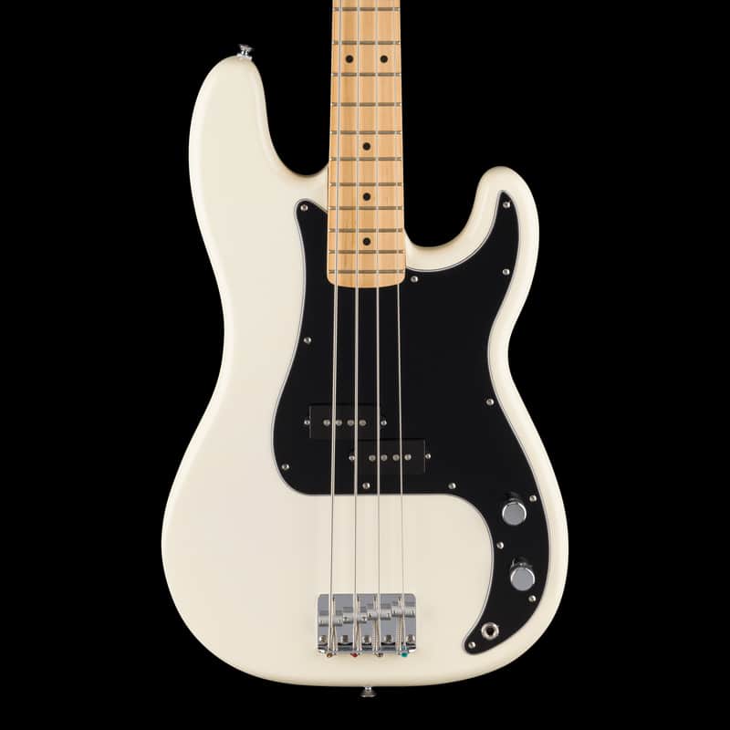 Fender Standard Precision Bass Olympic White image 1