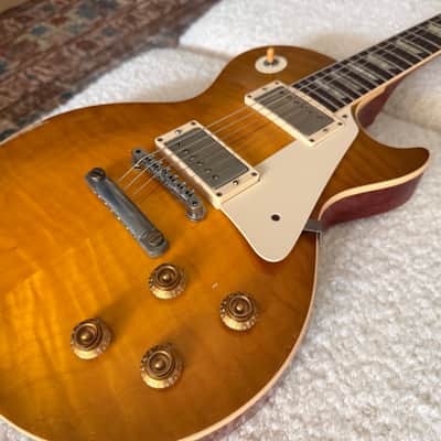 Gibson Custom Shop Collector's Choice #2 "Goldie" '59 Les Paul Standard Reissue 2010s - Green Lemon image 4