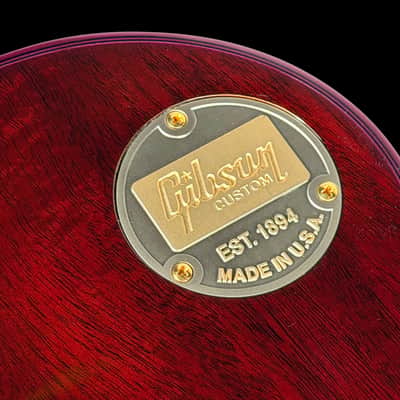 2016 Gibson Les Paul Custom Figured Custom Shop Flame Top ~ Purple Widow image 10