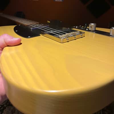 LsL Instruments T Bone Era ROASTED PINE! - Trans-Butterscotch Nitro with Pickup Upgrade image 13