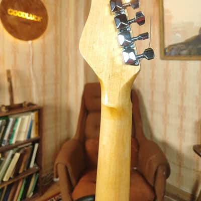 Samara Style Black Electric Guitar Rare USSR Era Tribute Custom Options image 2