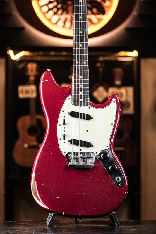 1966 Fender Duo-Sonic II dakota red