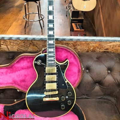 Gibson Les Paul Custom 3 Pick Up Black 1980 image 3