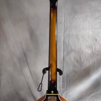 Sears Vintage 1960s Violin Bass Guitar Made in Japan 1960s Tobacco Burst image 9