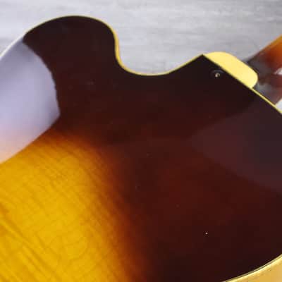 1976 Greco Japan BR-110 Byrdland Hollowbody (Brown Sunburst) image 12