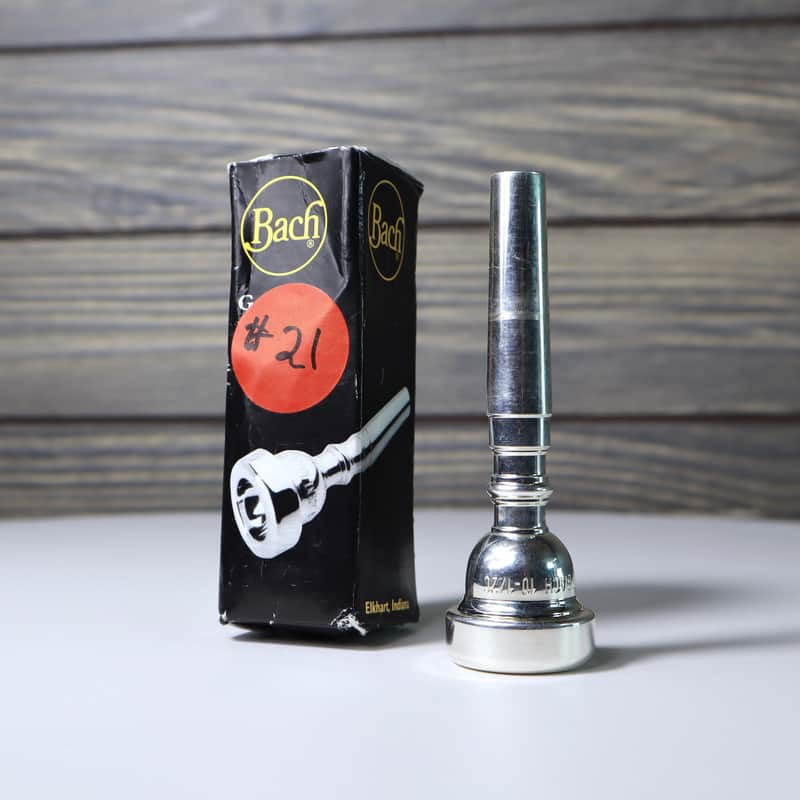 Bach Silver Plated Trumpet Mouthpiece 10 1/2C B-STOCK image 1