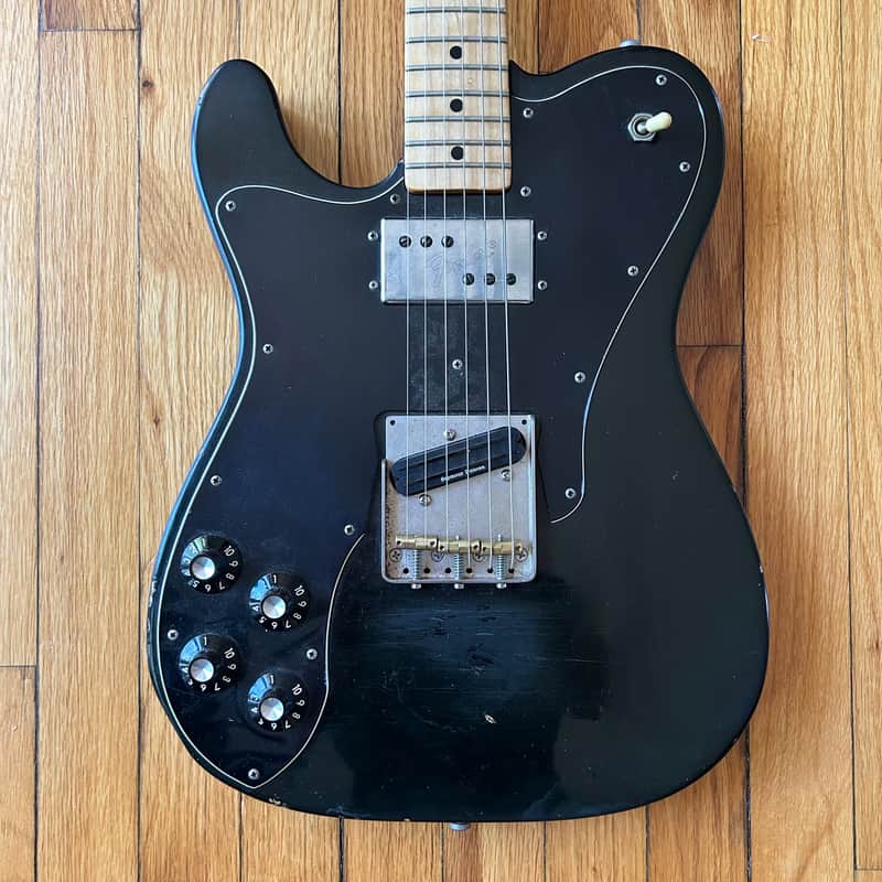 1978 Fender Telecaster Custom 8.5lb Left Handed Electric Guitar w/ Original Case image 1